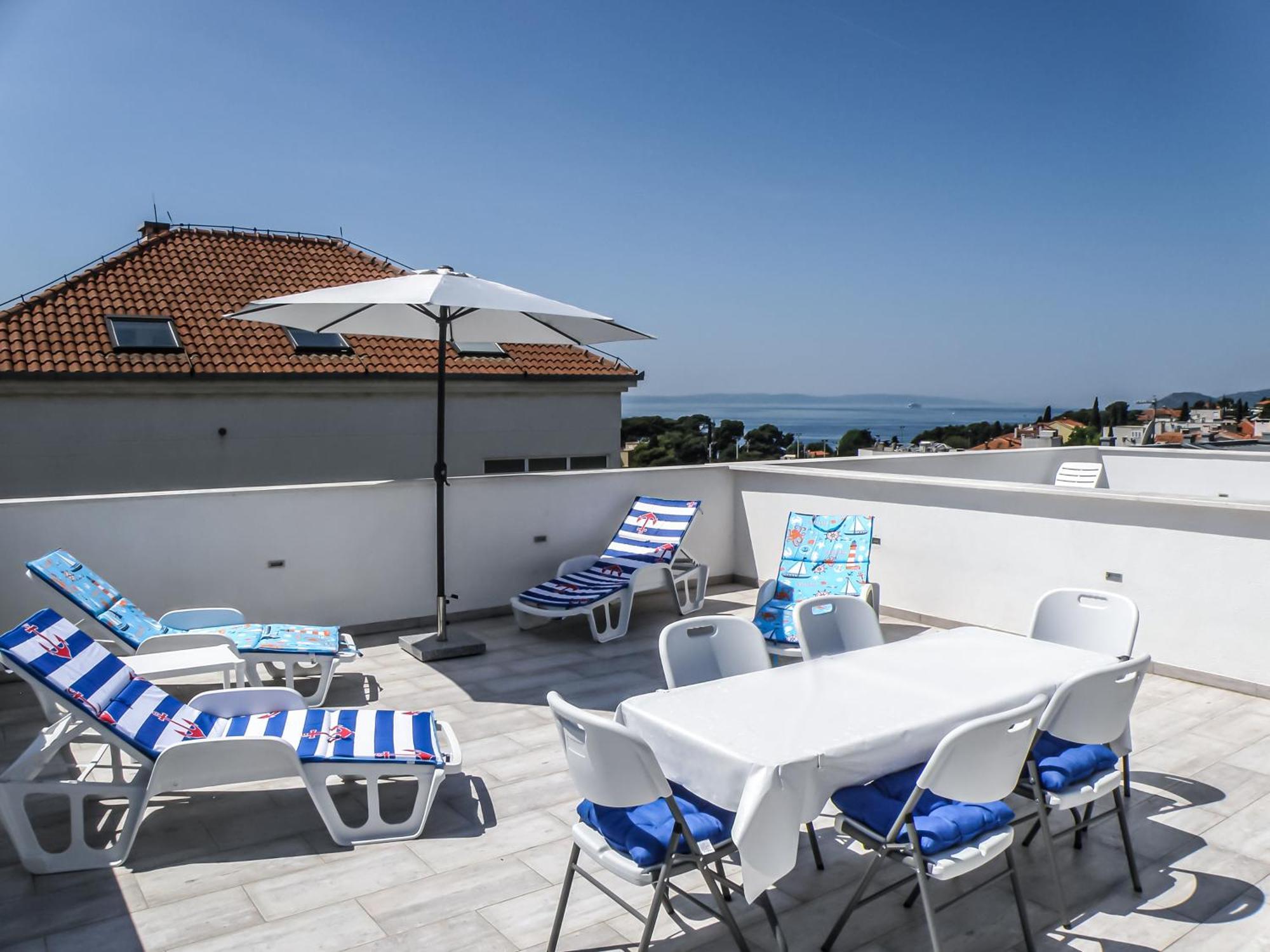 Apartment With Terrace And Free Parking - Beach Nearby Split Exteriör bild